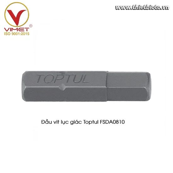 Mũi vít lục giác Toptul FSDA0810