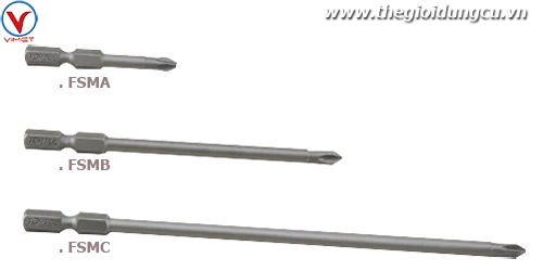 Đầu vít bake 1/4" FSMA0802