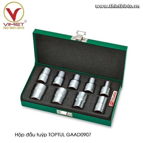Hộp đầu tuýp TOPTUL GAAD0907