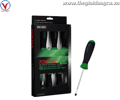 Bộ tua vít chống trượt 6 chi tiết Toptul GAAE0604