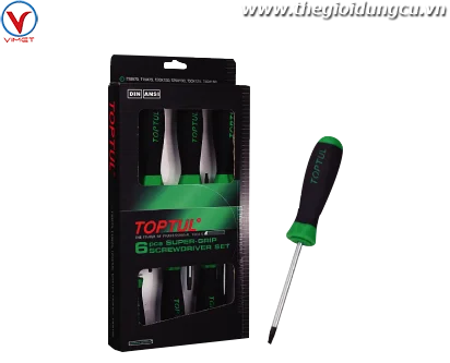 Bộ tua vít sao lỗ 6 chi tiết Toptul GAAE0610