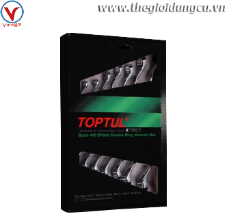 Bộ cờ lê 2 đầu vòng 45 độ TOPTUL GAAE0814