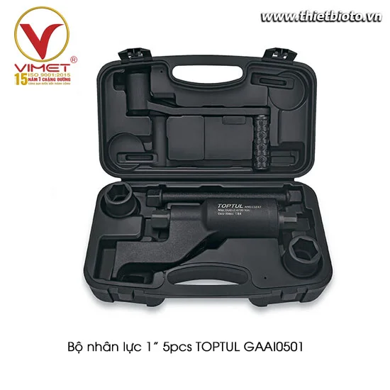Bộ nhân lực 1" 5pcs TOPTUL GAAI0501