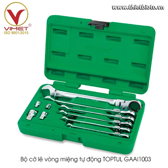Bộ cờ lê vòng miệng tự động TOPTUL GAAI1003