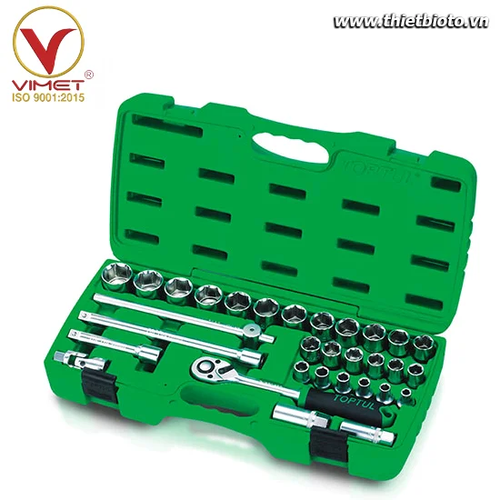 Bộ tuýp đầu 1/2" 31 chi tiết TOPTUL GAAI3103