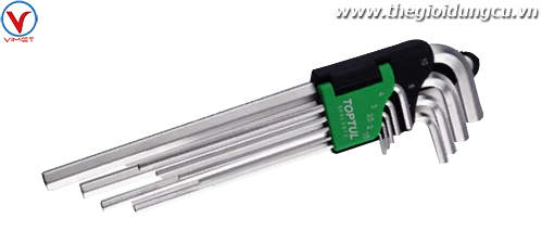Bộ lục giác 9 món dài TOPTUL GAAL0912