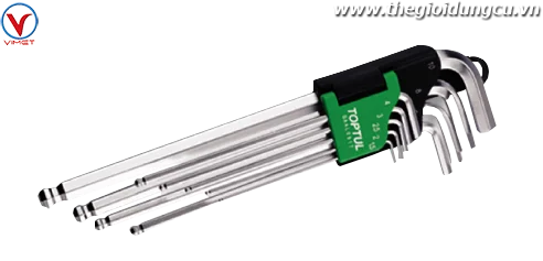 Bộ lục giác đầu bi 9 món dài TOPTUL GAAL0917