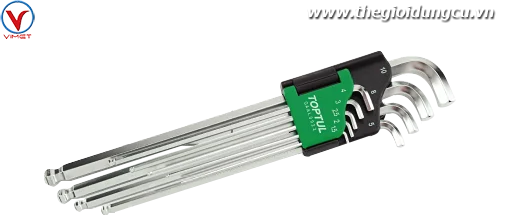Bộ lục giác đầu bi 9 món (dài) TOPTUL GAAL0922