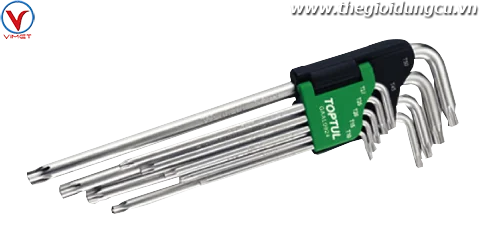 Bộ lục giác sao 9 món dài TOPTUL GAAL0924