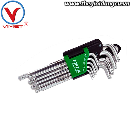 Bộ khóa đầu sao chữ L 9 chi tiết  Toptul GAAL0925