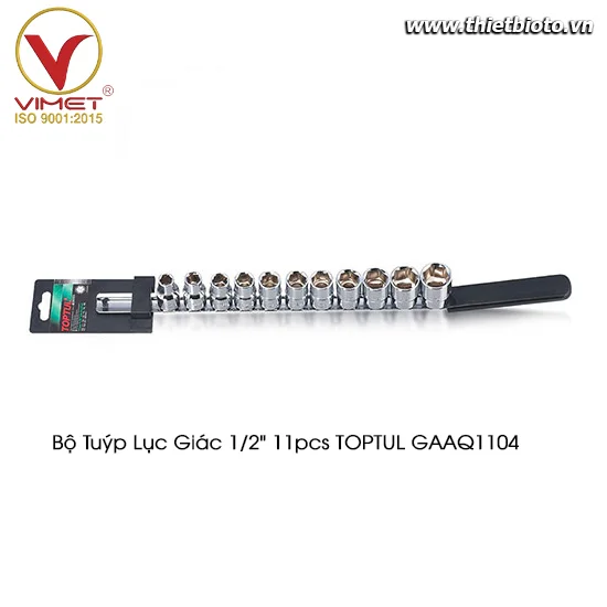 Bộ tuýp lục giác 1/2" 11pcs TOPTUL GAAQ1104