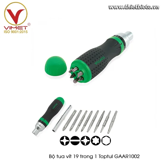 Bộ tua vít 19 trong 1 TOPTUL GAAR1002