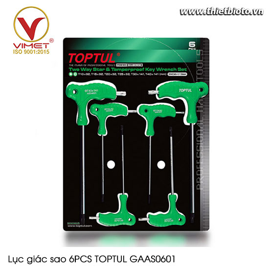 Lục giác sao 6PCS TOPTUL GAAS0601