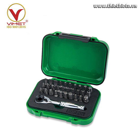 Bộ tay vặn và mũi vít 1/4