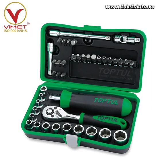Bộ tuýp tổng hợp 1/4" 41 chi tiết TOPTUL GADW4101