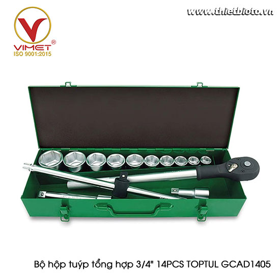 Bộ hộp tuýp tổng hợp 3/4