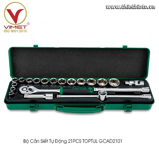 Bộ cần xiết tự động 21 chi tiết TOPTUL GCAD2101