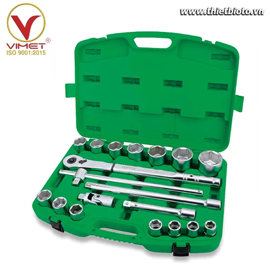 Hộp dụng cụ cầm tay 3/4" 19 chi tiết  Toptul GCAI1902