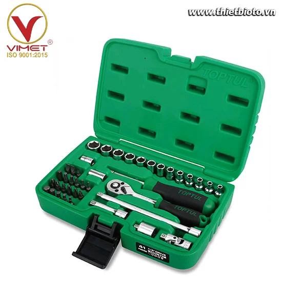 Bộ tuýp đầu 1/4" 41 chi tiết TOPTUL GCAI4102