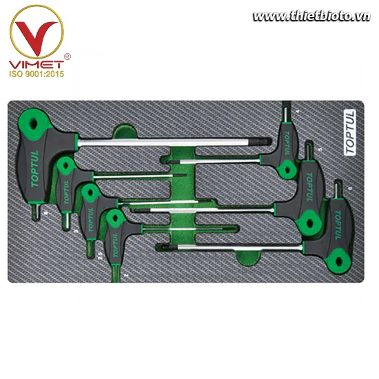 Khay dụng cụ khóa 2 đầu có tay cầm Toptul GEA0712