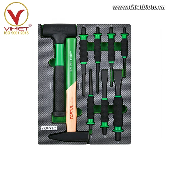 Khay dụng cụ cầm tay 9 chi tiết Toptul GEB0904