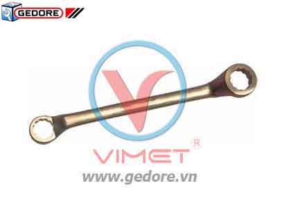 Cờ lê 2 đầu vòng cong GED0110607S Gedore