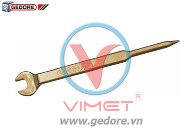 Cờ lê mở với trục nhọn GED0137349S Gedore