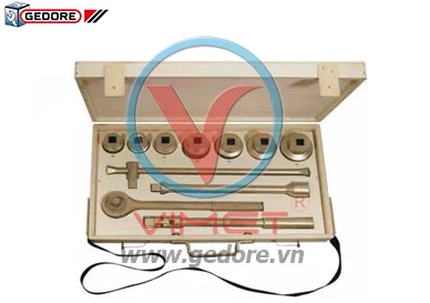 Bộ đầu tuýp 3/4" 12 chi tiết GED0430003S Gedore