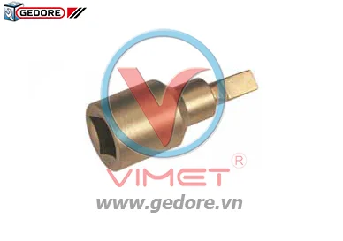 Tuýp 1/2" đầu vít bake 4mm GED0440000S Gedore