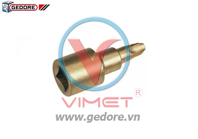 Tuýp 1/2" đầu vít chữ thập  PH1 GED0440004S Gedore