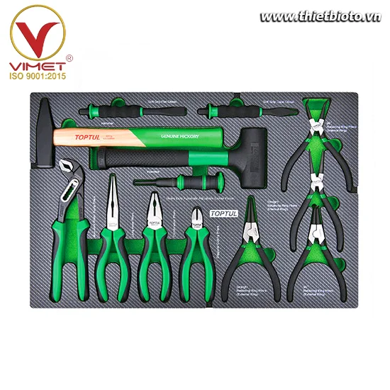 Khay dụng cụ cầm tay 13 chi tiết Toptul GED1354