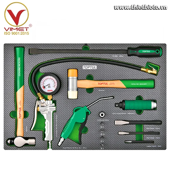 Khay dụng cụ cầm tay 16 chi tiết Toptul GED1637