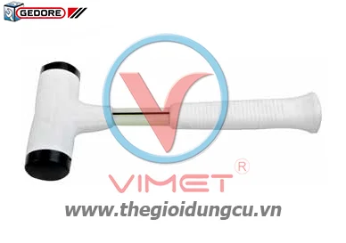 Búa chống giật lùi 450g đầu búa được ép nhựa bên ngoài cán búa bằng sợi thủy tinh Gedore GEDSTPN16