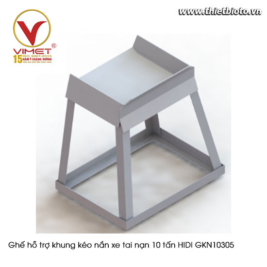 Ghế hỗ trợ khung kéo nắn xe tai nạn 10 tấn HIDI GKN10305