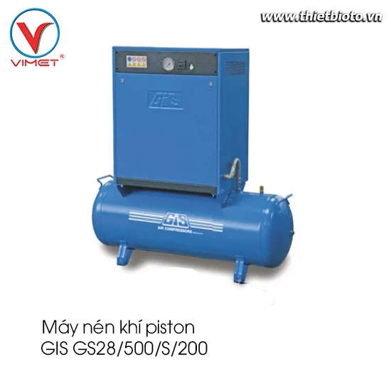 Máy nén khí giảm âm  piston  GIS
