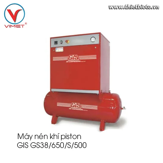 Máy nén khí giảm âm  piston  GIS
