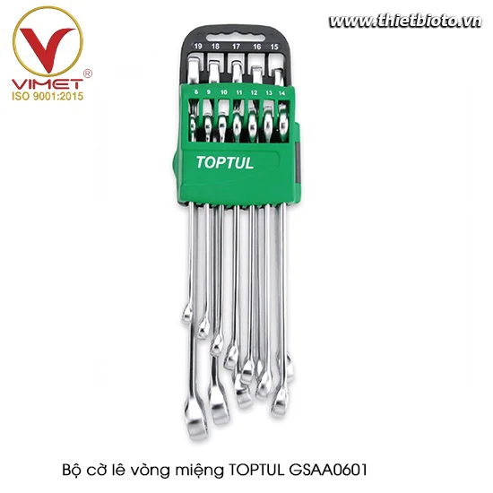 Bộ cờ lê vòng miệng TOPTUL GSAA0601