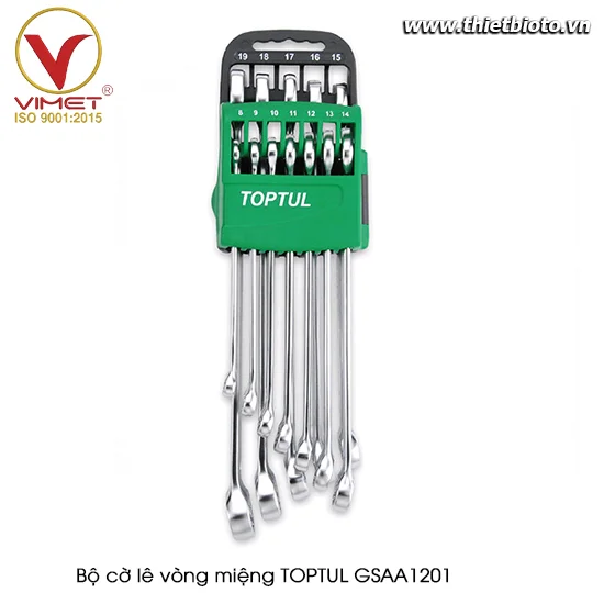 Bộ cờ lê vòng miệng TOPTUL GSAA1201