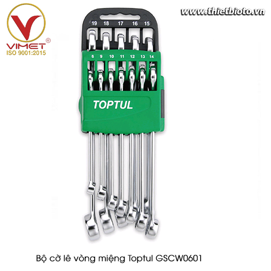 Bộ cờ lê vòng miệng TOPTUL GSCW0601