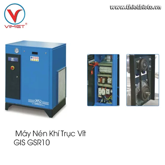 Máy Nén Khí Trục Vít  Gis_GSR10