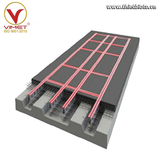 Bộ ray âm sàn xe buýt, xe tải