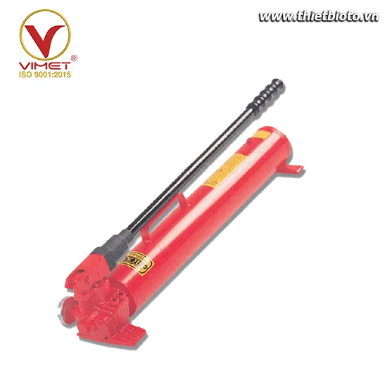 Bơm tay thủy lực vật liệu thép Jackram HC2500