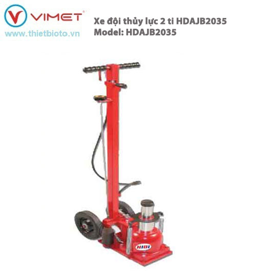 Xe đội thủy lực 2 ti HIDI HDAJB2035