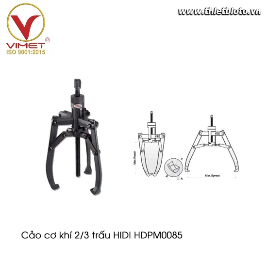 Cảo cơ khí 2/3 trấu HIDI HDPM0085
