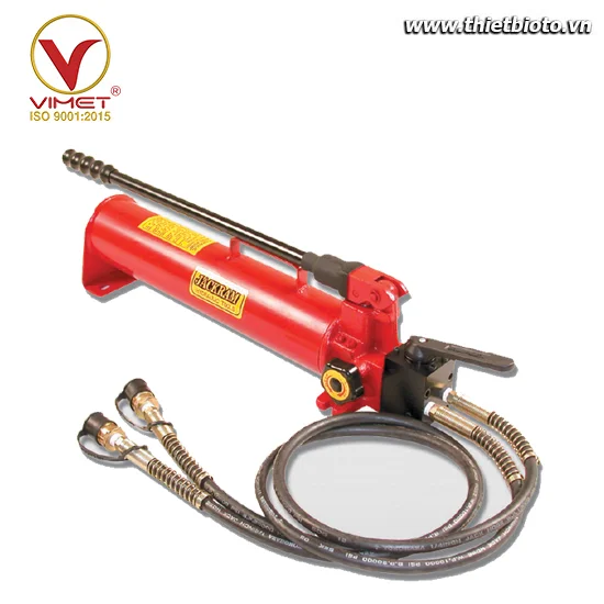 Bơm tay thủy lực vật liệu thép Jackram HE2421