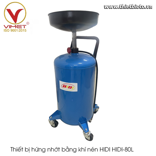 Thiết bị hứng nhớt bằng khí nén HIDI HIDI-80L