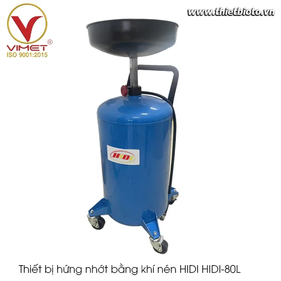 Thiết bị hứng nhớt bằng khí nén HIDI HIDI-80L