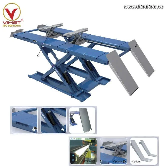 Cầu Nâng Cắt Kéo Căn Chỉnh Góc Lái HESHBON HL-55F