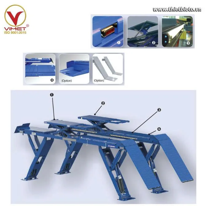 Cầu Nâng Cắt Kéo 6 HESHBON HL-6050Y