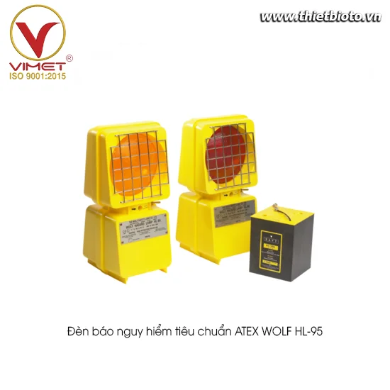 Đèn báo nguy hiểm tiêu chuẩn ATEX WOLF HL-95